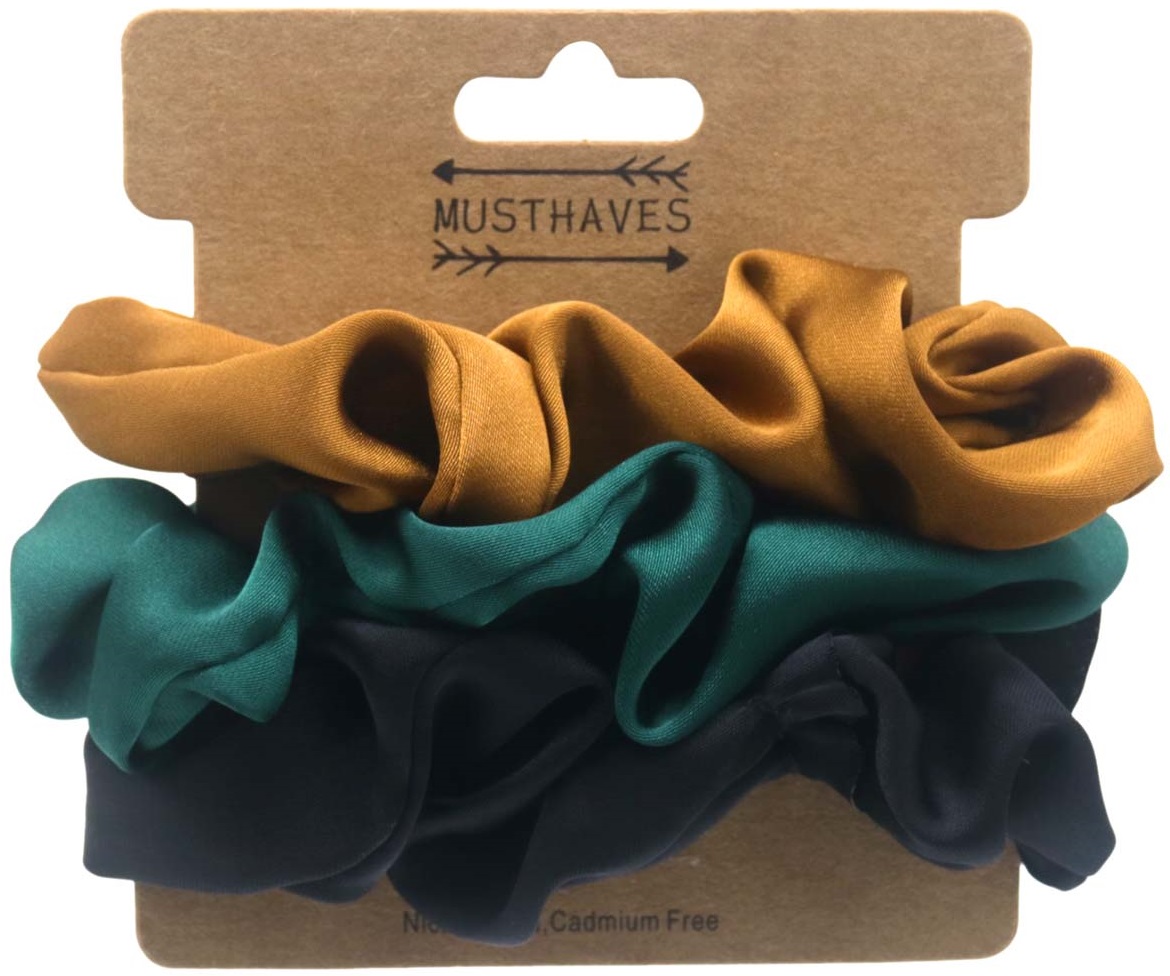 S-A3.4 H816-001-5 Scrunchie Set 3pcs