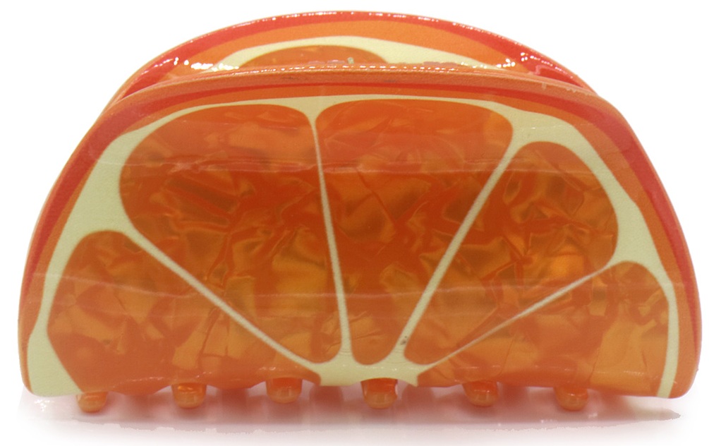X-G6.2 H1038-003 Trendy Hair Claw Orange 8.5cm