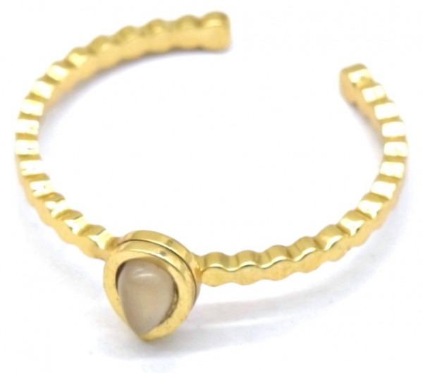 F-A5.5 R77-033G. S. Steel Ring Adjustable Beige
