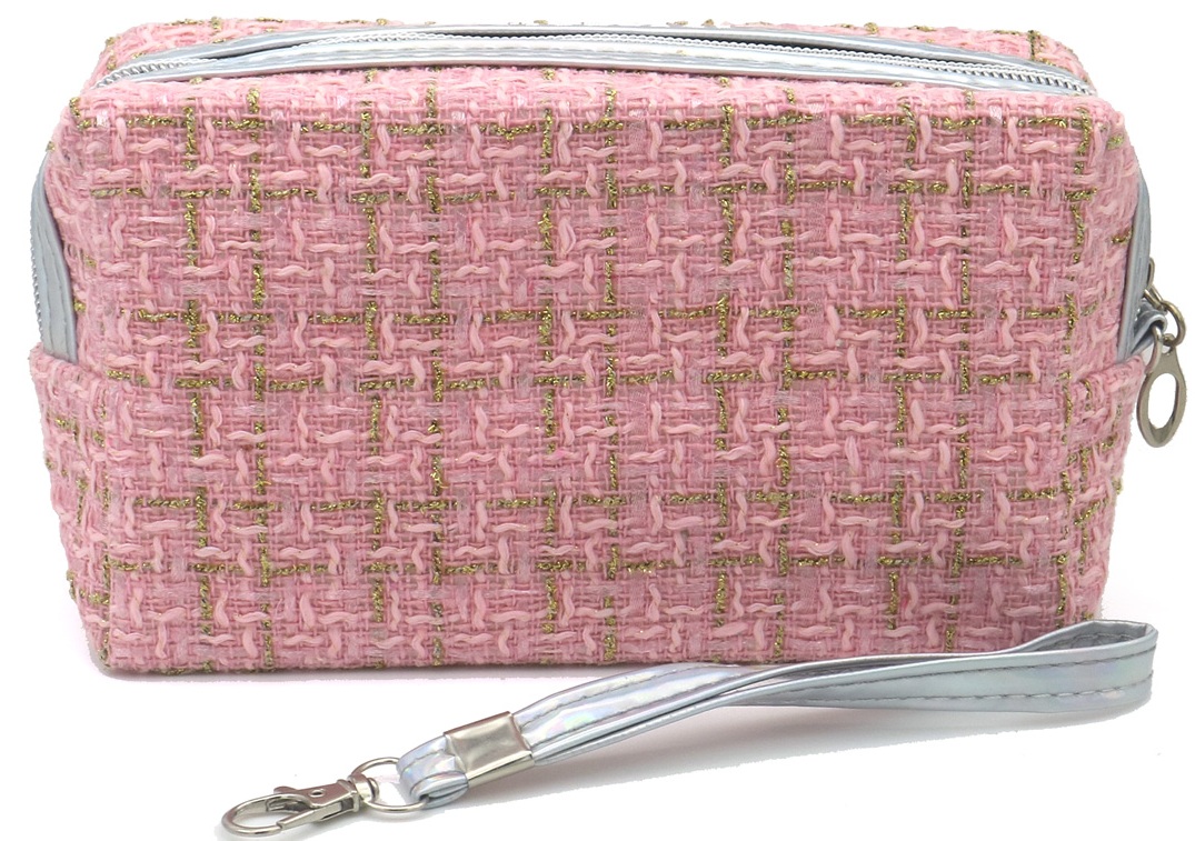 R-J4.2 BAG1116-001-2 Make Up Bag 17.5x10x6cm Pink