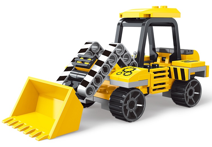 Y-E6.3 1538 Building Block Set Excavator - 86pcs