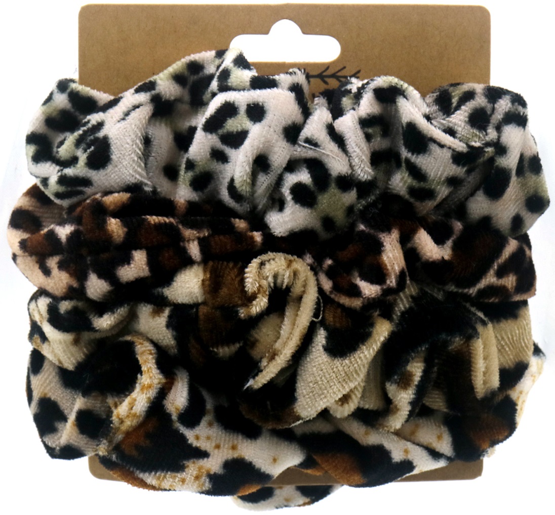 X-F4.2 H925-003 Hair Elastics Scrunchies 4pcs