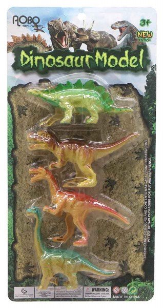 Y-E2.2 T619-040 Dinosaur Model on card 30x15cm