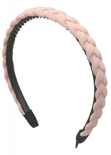 R-G6.1 H063-020 Headband Braided 1.8cm Pink