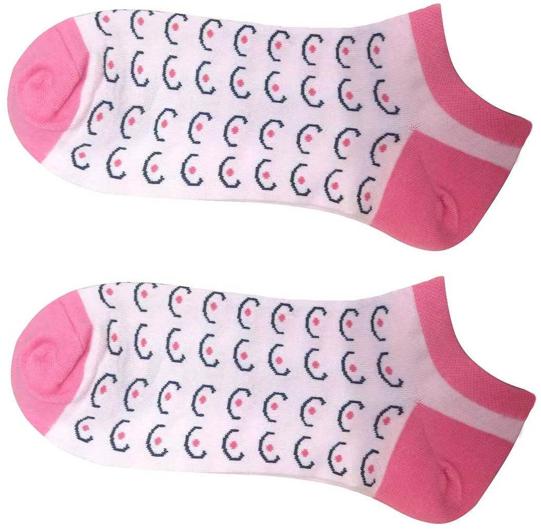 S-A3.1 SOCKS2525-006 Ankle Socks Size 38-45 Boobs