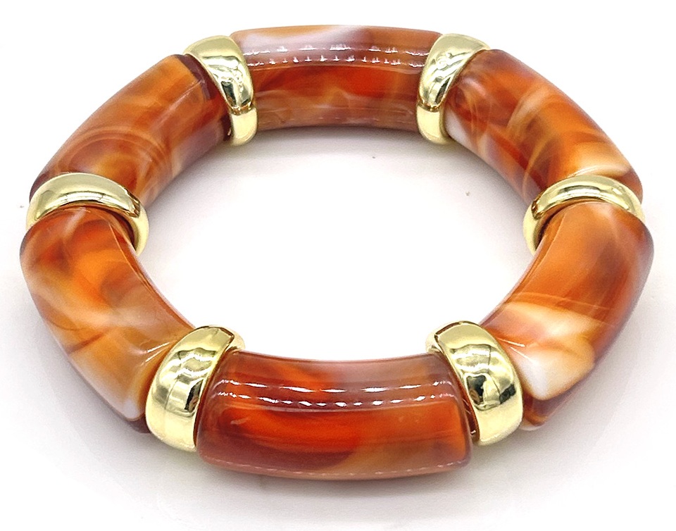B-B21.2 B1135-001-1 Acrylic Bracelet Brown