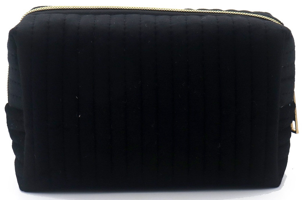 Q-H7.1 BAG1116-004-2 Make Up Bag 17.5x10x6cm Black