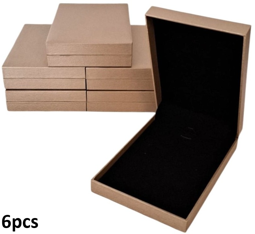 R-D4.1 PK1032-005 Luxury Gift Box 16x11x3.5cm - Gold - 6pcs