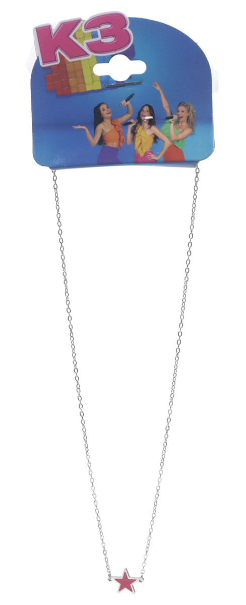 D-E19.5 K3-RBN001 S. Steel Necklace Star