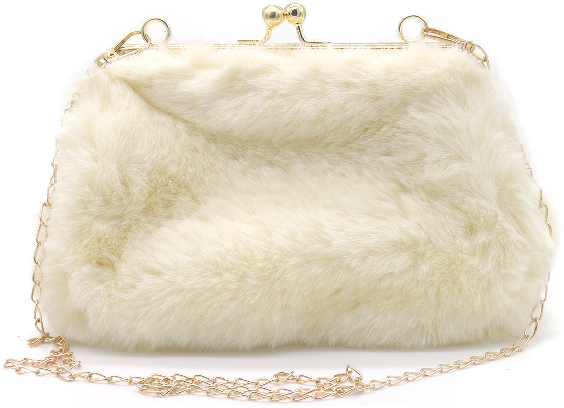 X-D5.2 BAG913-001-4 Fluffy Bag 23x14cm