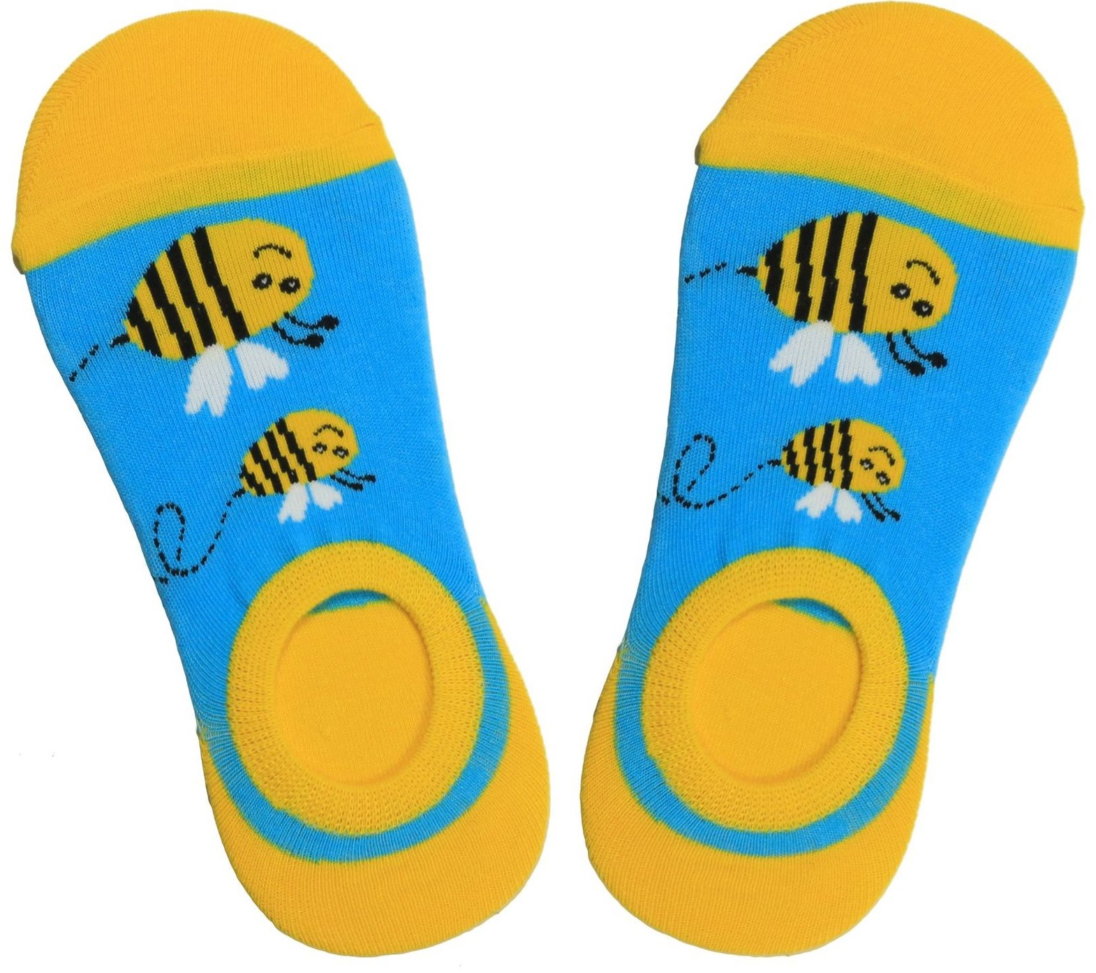S-D5.5 SOCKS2525-011 Ankle Socks Size 38-45 Bee