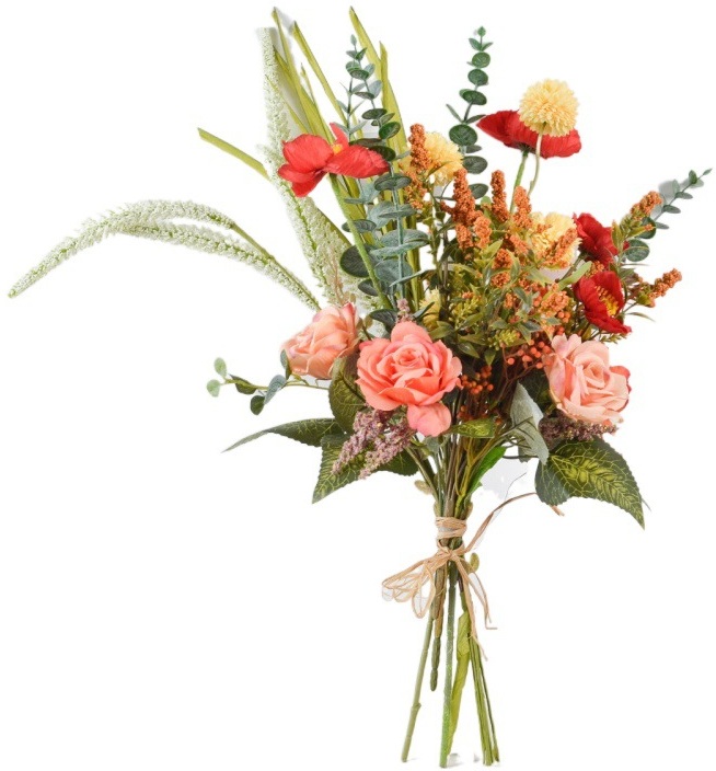 K-F6.1 DE2484-035 Silk Flower Bouquet