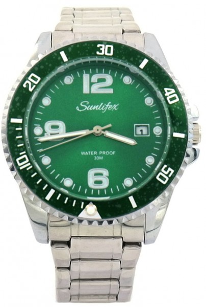 C-B15.2  W631-001 Quartz Watch 40mm Green Date