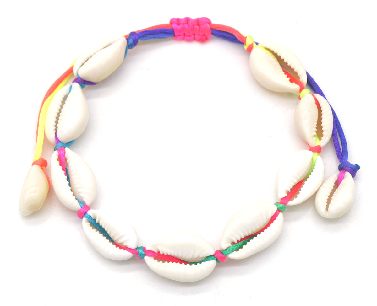 H-C24.1 ANK830-006 Anklet beads Multicolor