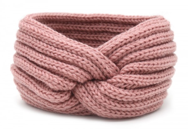 T-P3.2 H401-001I Knitted Headband Old Pink