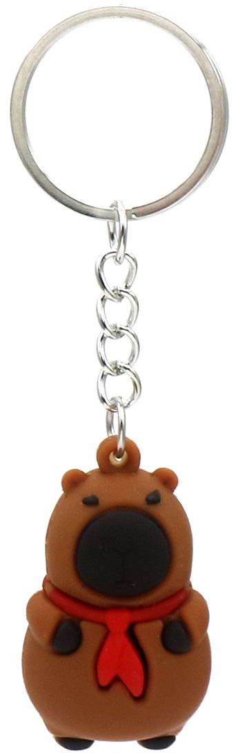 I-C1.1  KY1146-003 Capybara Keychains - 12pcs
