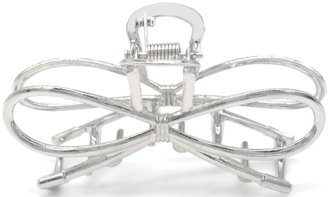 I-F23.1 H1039-014S Metal Hair Claw Bow 7.5cm