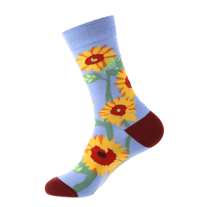 S-J2.2 SOCKS2246-046-16 Pair of Socks Size 38-45 Sunflower