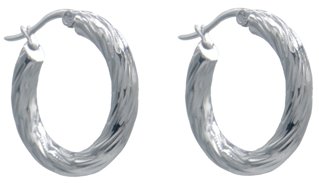 C-A5.2 E2593-243S S. Steel Earrings 25mm