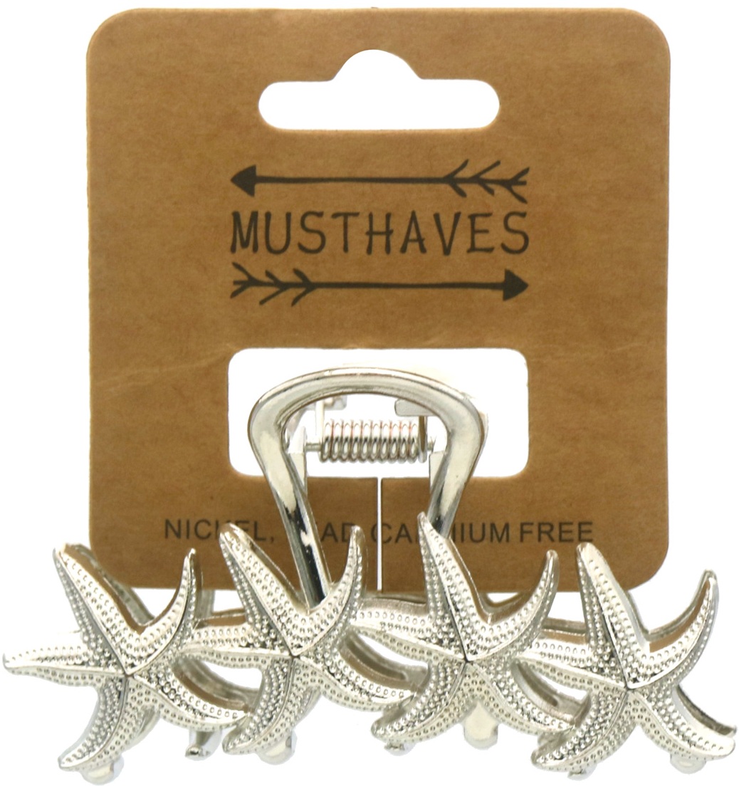 S-D5.4 H1127-006S Metal Hair Clow Shells 6.5cm