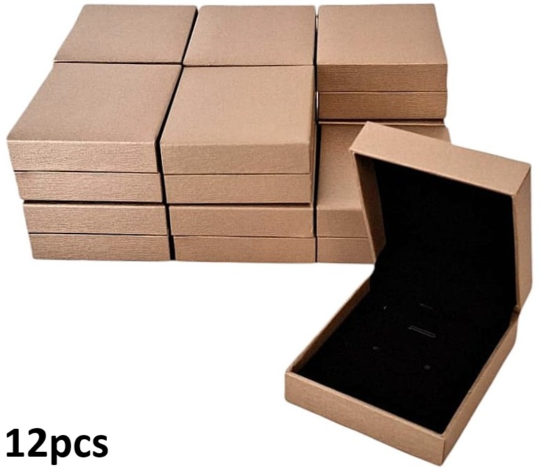 R-B4.2 PK1032-003 Luxury Gift Box 8x6.8x3.8cm - Gold - 12pcs