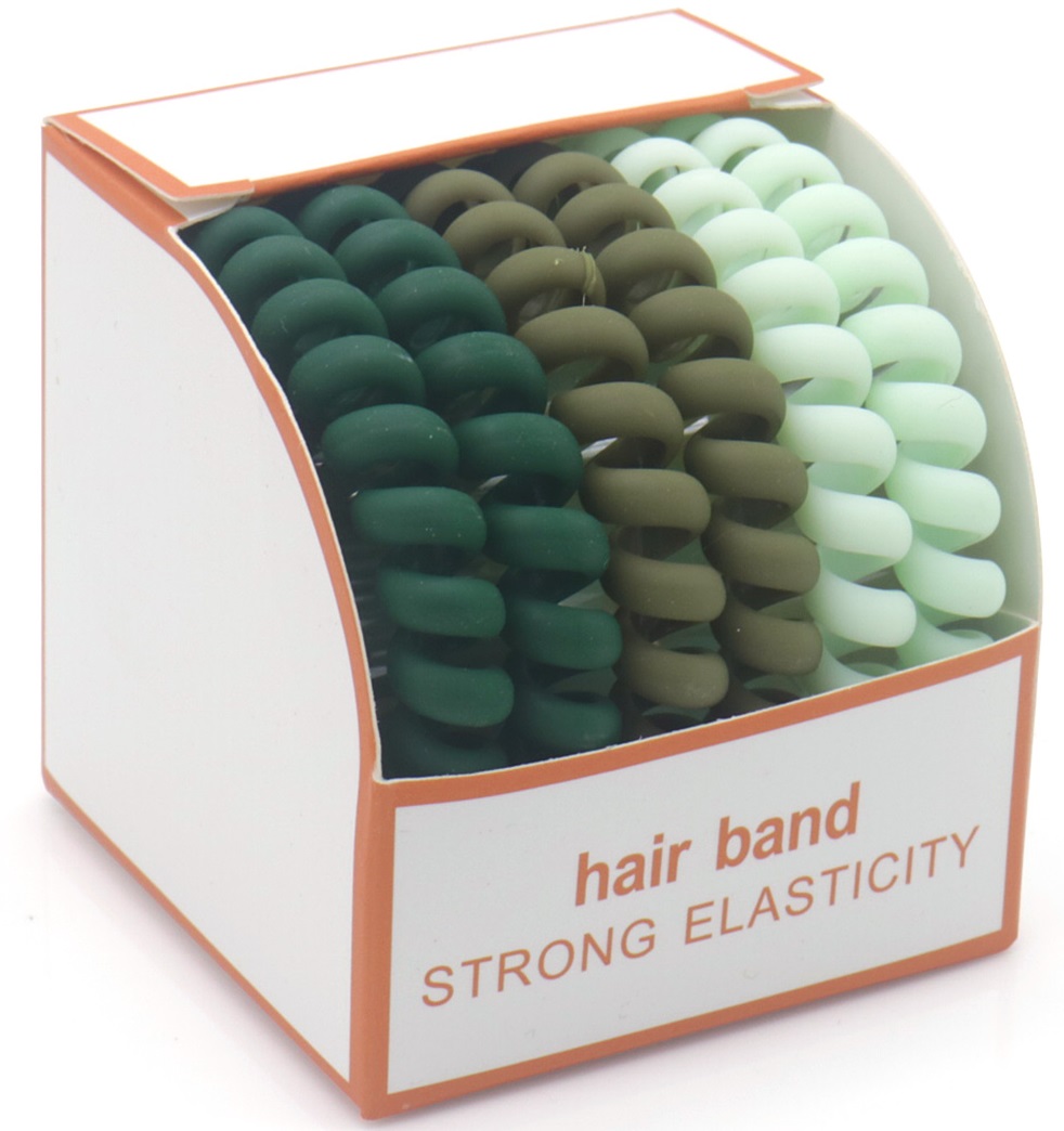 X-O2.3 H923-001 Hair Elastics 6pcs
