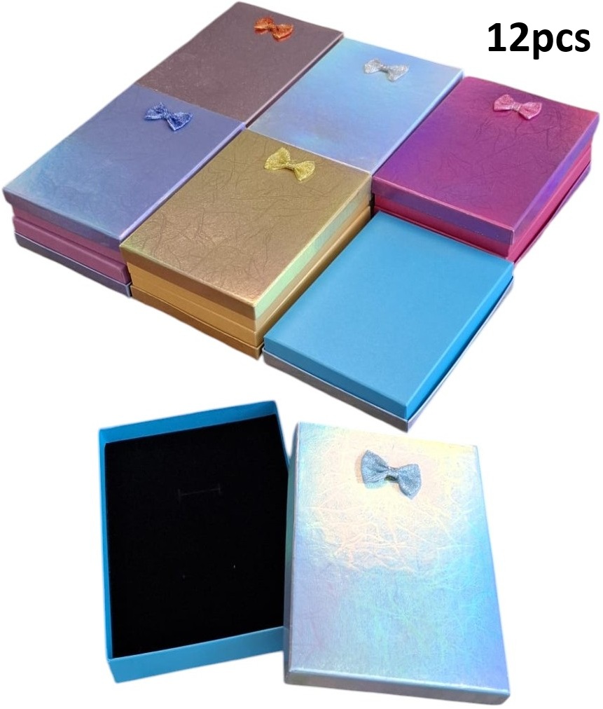 Y-C4.5 PK1032-007 Gift Box 16x12x3cm - Mixed Colors - 12pcs