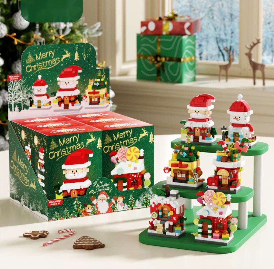 Z-F5.1 S40 Building Block Set Christmas 6pcs