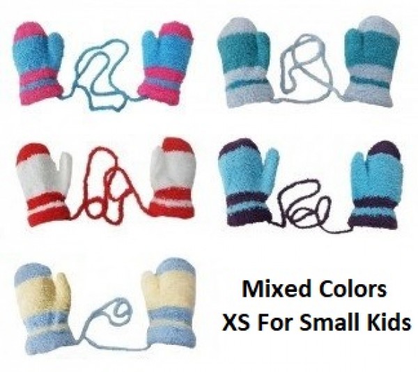 X-M10.1 Mittens for Small Kids - Mixed Colors - 1pc