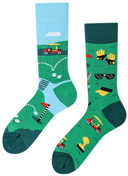 S-K5.3 SOCK2368-010 Pair of Socks Size 38-45 Golf