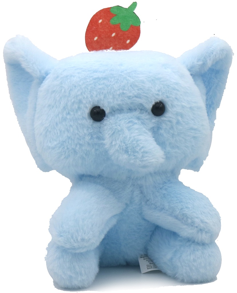 Z-B2.1 TOY2597-039 Sof Plush Elephant 20cm