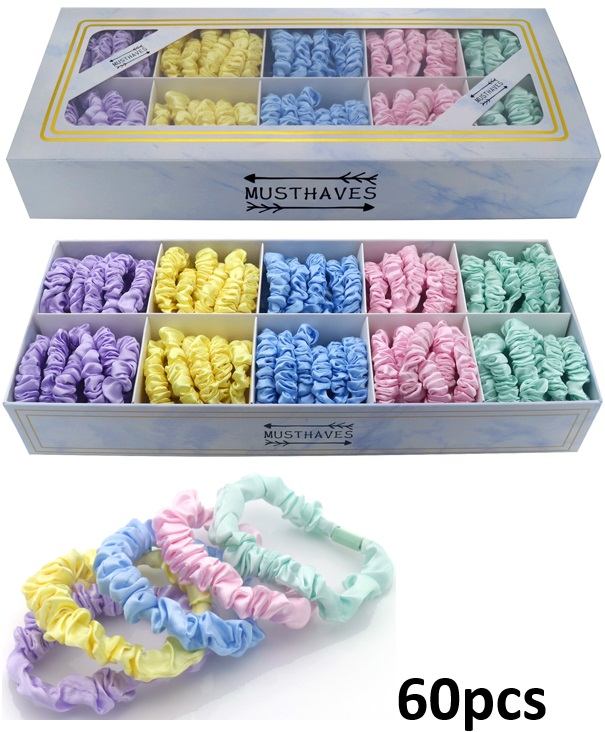 R-B2.1 H922-003 Hair Elastics in Box 60pcs