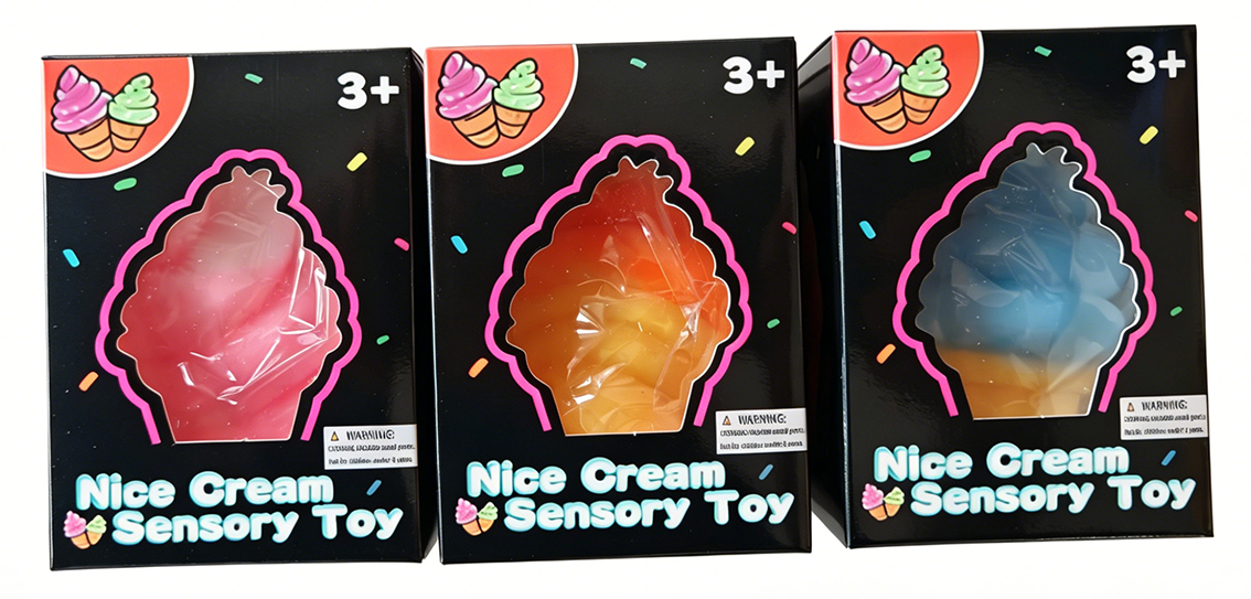 T-A7.2 TOY2610-080 Squishy Icecream - 12pcs