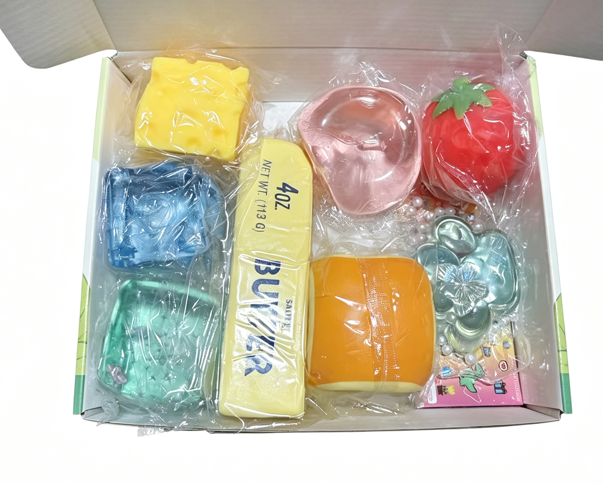 Z-B3.2 TOY2610-142 Squishy Fun Box 8pcs