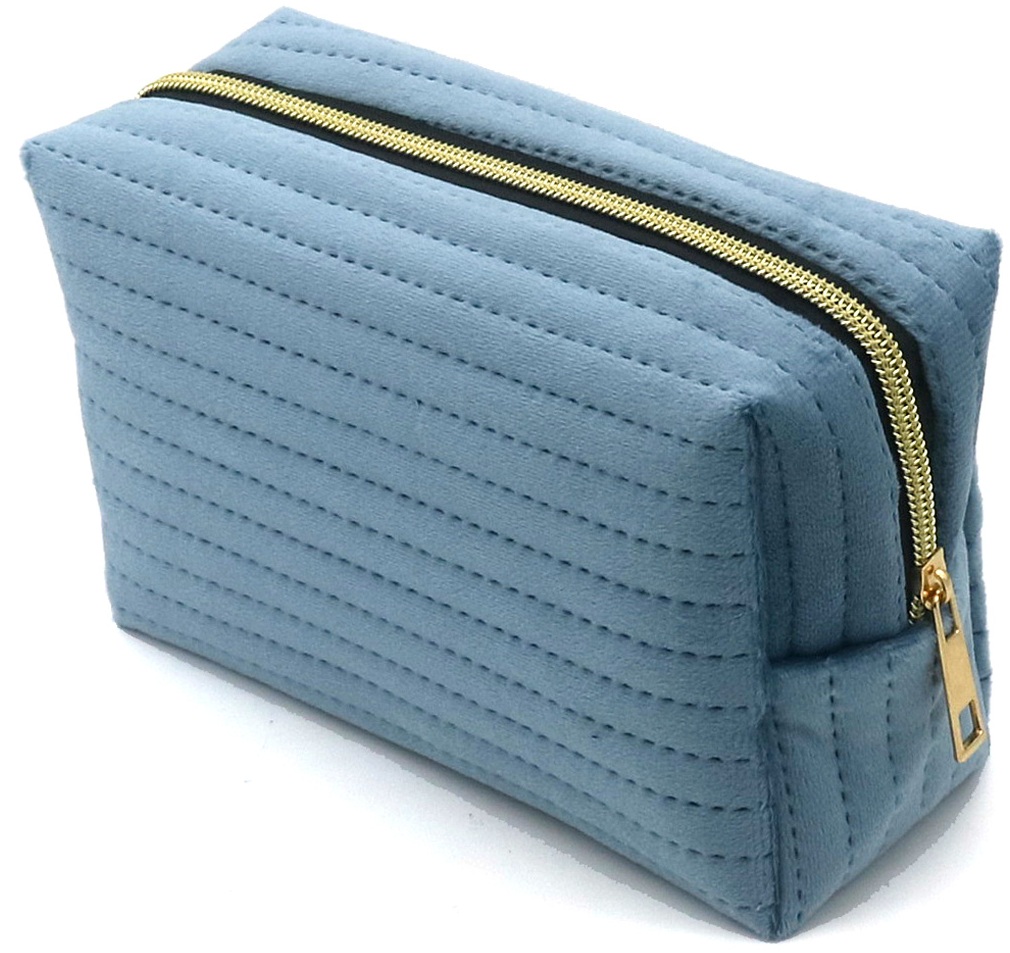 Q-B4.1 BAG1116-004-1 Make Up Bag 17.5x10x6cm Blue