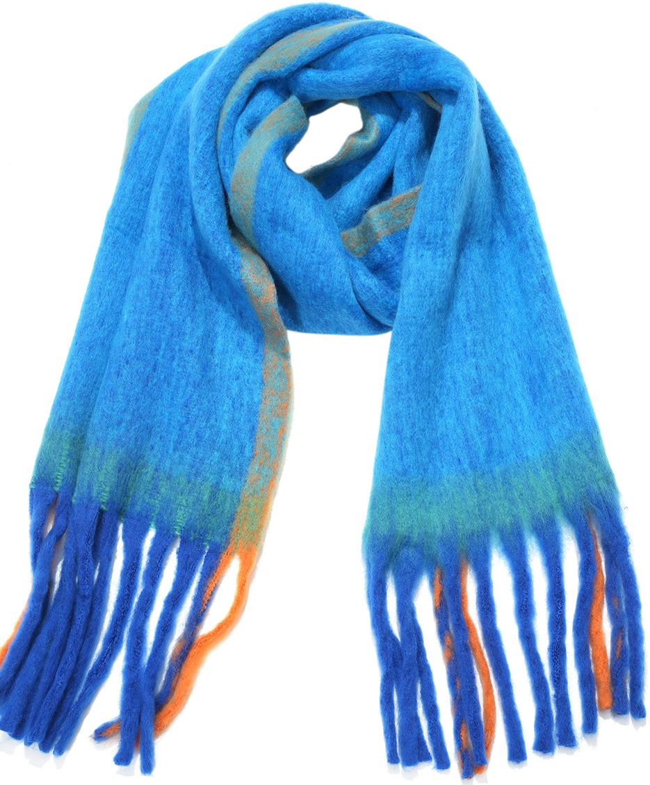 L-F6.2 SCARF705-099-6 Winter Scarf 190x40cm