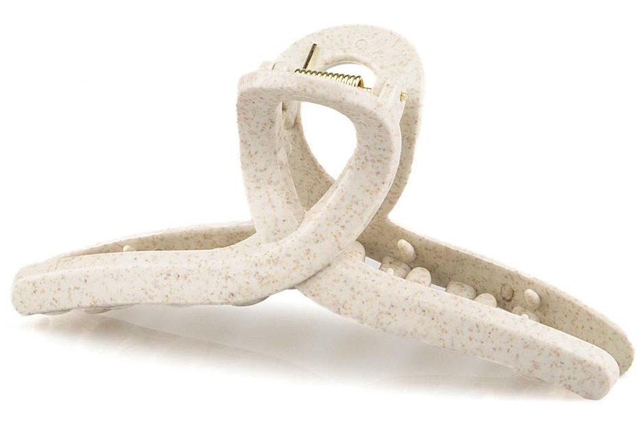 X-H3.1 H059-082 No. 1 Hair Claw 11.5cm Beige