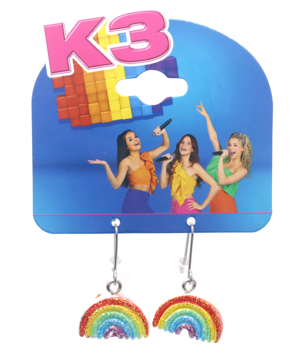 D-F19.2 K3-ZSE007 Bijoux Oorbellen Regenboog