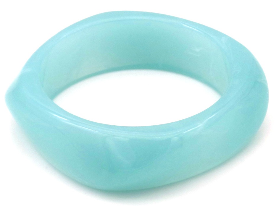 G-D14.1  B001-001-2 Resin Bangle 2.3cm Blue