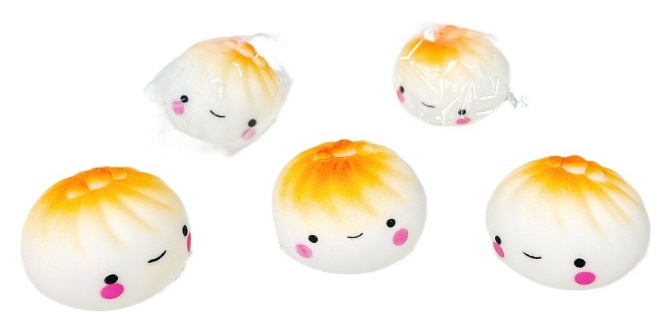 T-C4.2 TOY610-008 Squishy Dumpling 5cm - 24pcs in Display
