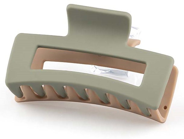 X-G6.1 H059-086 No. 3  Hair Claw 8.5cm Green