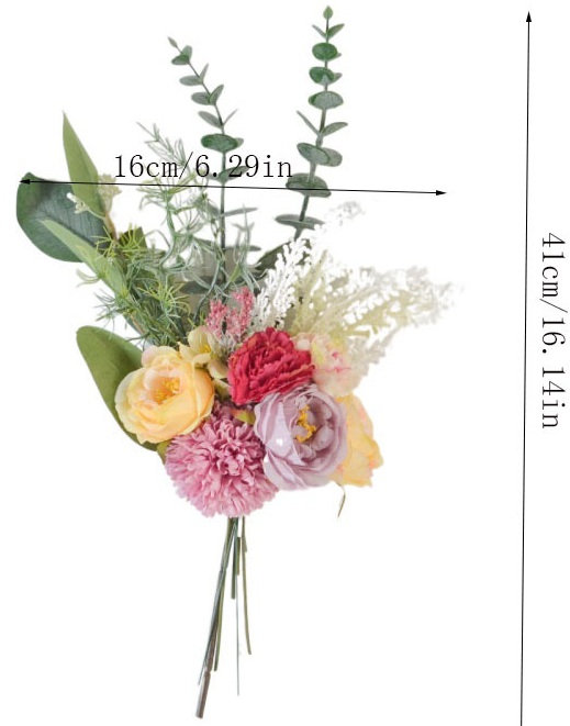L-D6.1  DE2484-048 Silk Flower Bouquet