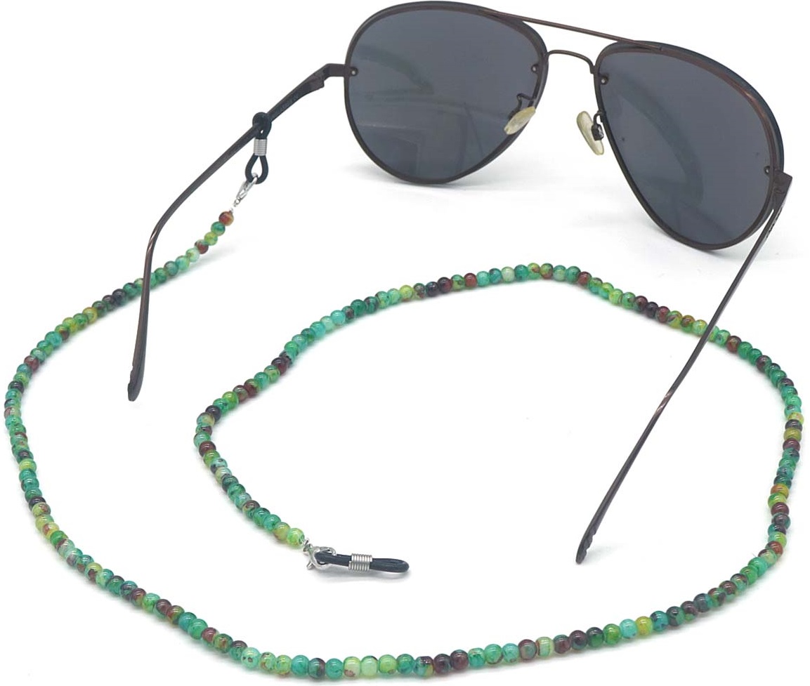 F-E4.5 GL004-015-5 Sunglass Chain Green