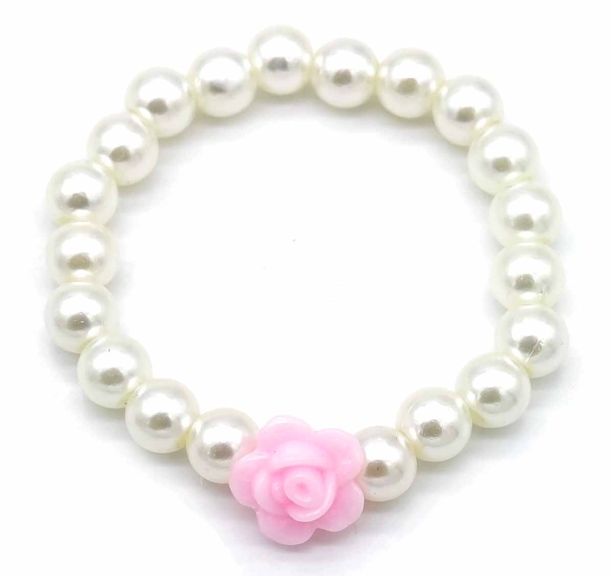 E-E16.3 B2375-008-1 Bracelet for Kids Flower Pink