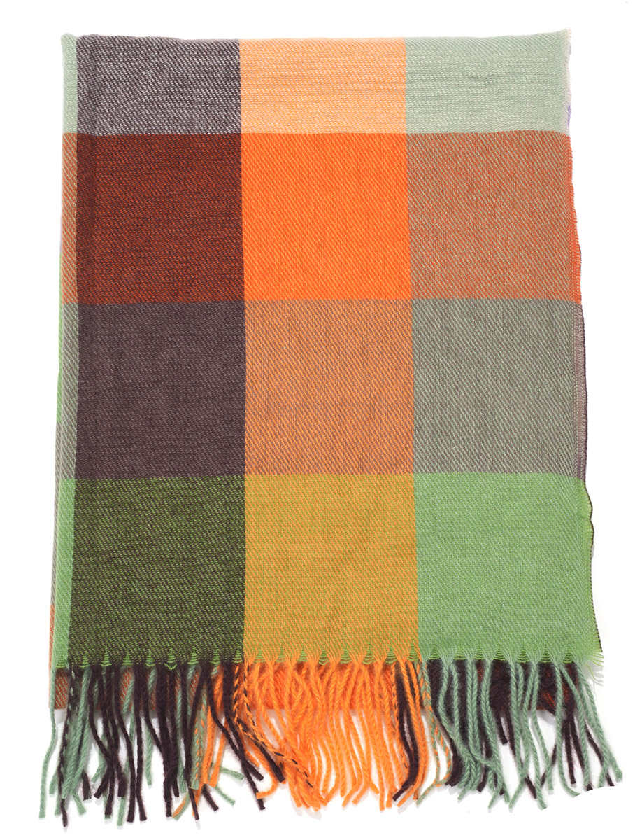 H-C4.2 SCARF705-100-8 Scarf Soft Checkered 180x70cm