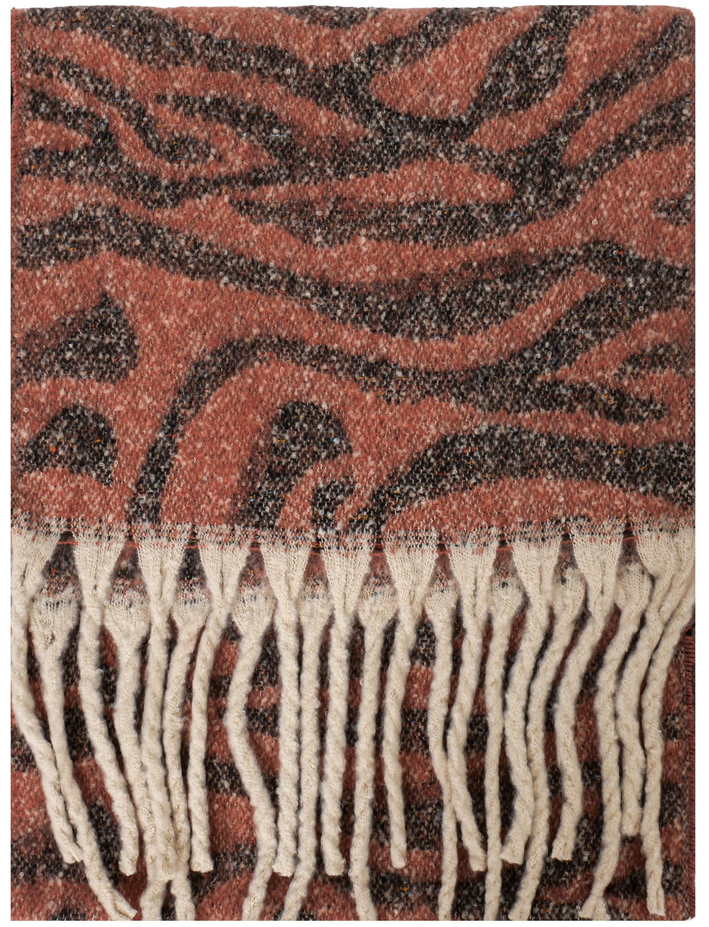 Z-E1.4 SCARF1007-056-3 Winter Scarf Tiger 190x40cm