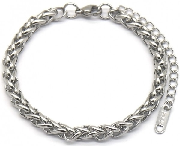 B-F22.2  B064-020S S. Steel Bracelet 5mm