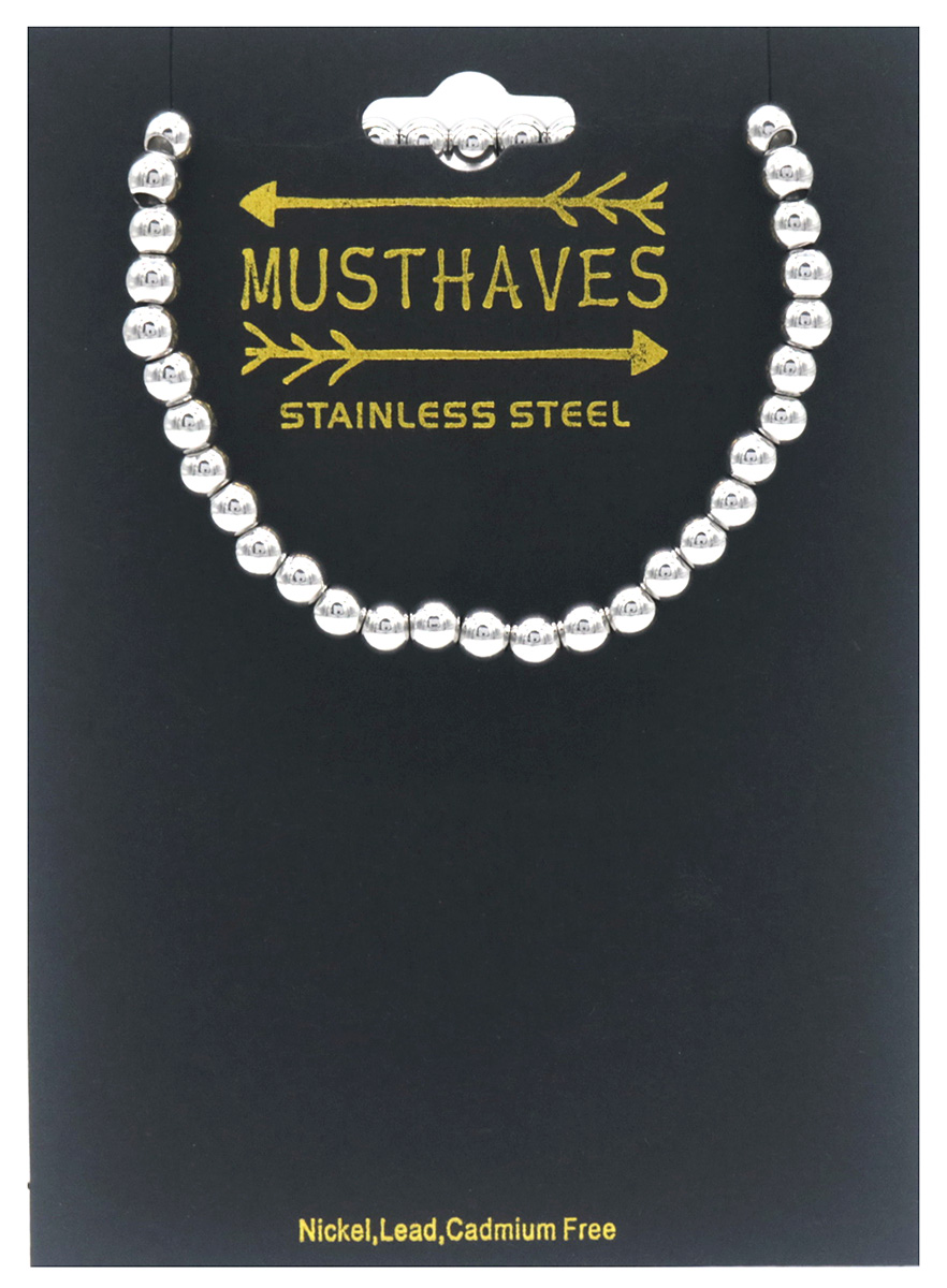 H-F19.2 B100-066S-5mm S. Steel Bracelet 5mm