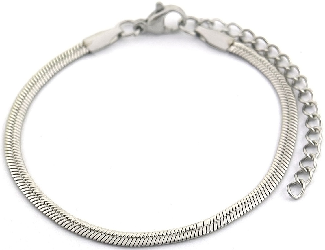 C-E14.2 B628-003S S. Steel Bracelet 5mm