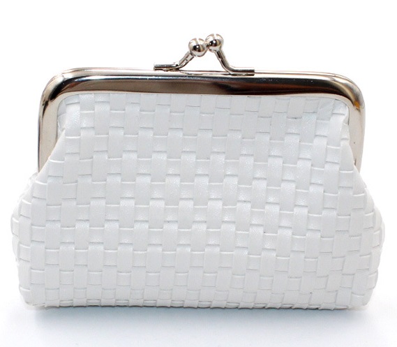X-L9.1 WA100-001 Small PU Wallet 11.5x8cm White